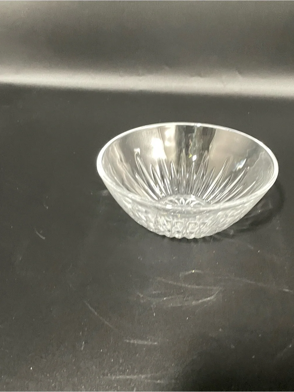 Princess House Highlights Crystal Bowls Set of 4 Individual Dessert Bowls 5.5”